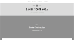 Desktop Screenshot of danielscottyoga.com