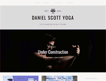 Tablet Screenshot of danielscottyoga.com